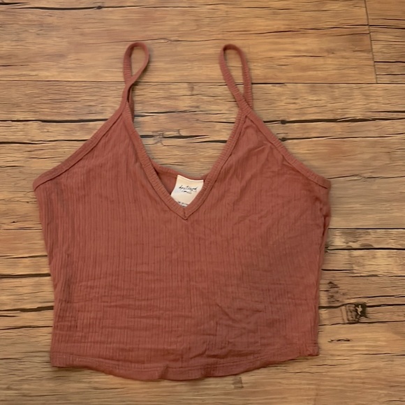 Burnt Orange Crop top - Picture 1 of 4